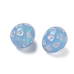 Прозрачные бусины из смолы RESI-D312-06B-02