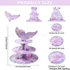 Подставка для торта в виде хвоста русалки ST-CJ0029-01