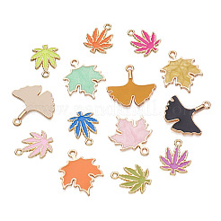 42шт 21 цвета подвески из цинкового сплава с эмалью&nbsp;ENAM-BY0001-03