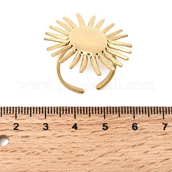 Открытые кольца манжеты из нержавеющей стали 304&nbsp;RJEW-P182-02A-G