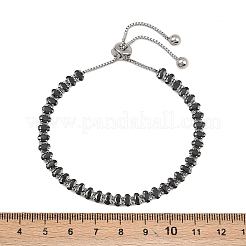 Браслеты-слайдеры из хирургической нержавеющей стали 316 BJEW-C125-17E-02