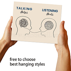 Прямоугольник с выкройкой лица&nbsp;DIY-WH0349-119J