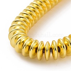 Гальванические немагнитная синтетический гематит бисер пряди G-C006-04G