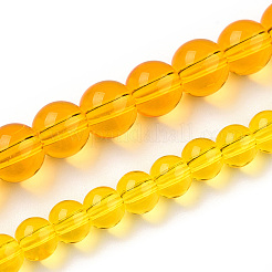 Прозрачные стеклянные бусины GLAA-T032-T4mm-11