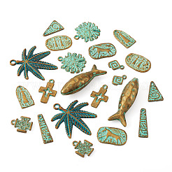 22шт 11 стиля бусины из сплава в тибетском стиле&nbsp;FIND-TA0008-63