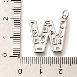 Латунные микропаве прозрачные подвески с фианитом&nbsp;KK-G521-01P-W