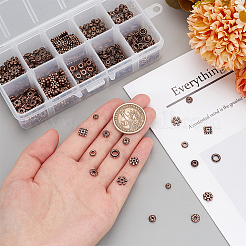 500 шт. 10 стиля бусины из сплава в тибетском стиле&nbsp;TIBEB-PH0004-99