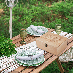 Прямоугольные деревянные коробки на память с крышками CON-WH0101-003