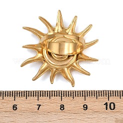 Кольца-манжеты из нержавеющей стали 304 с эмалью для женщин&nbsp;RJEW-L133-02G