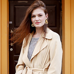 8 пара серег-гвоздиков из железа и сплава и хирургической нержавеющей стали 316 в двух стилях EJEW-AN0003-79