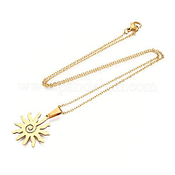 201 подвеска из нержавеющей стали ожерелье&nbsp;LS-NJEW-S105-JN725-45-2