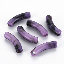 Непрозрачные акриловые бусины&nbsp;X-OACR-Q181-004