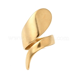 Кольца-манжеты из нержавеющей стали 304 с нерегулярным витком для женщин&nbsp;RJEW-A091-0G