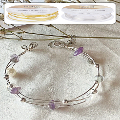 4 рулон 2 цвета круглой медной проволоки CWIR-LP0001-18A