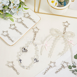 40 шт. пружинные кольца из цинкового сплава. звезда KEYC-SP0001-43