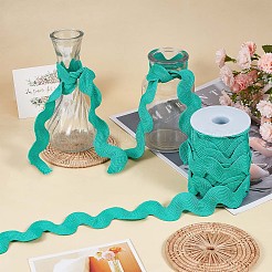 Лента из полиэстера с волнистой бахромой длиной 9 ярд. OCOR-XCP0002-95A