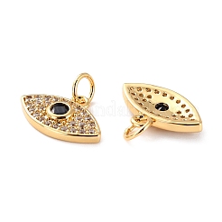 Латунные микро проложить кубического циркония подвески&nbsp;ZIRC-P092-013G-RS