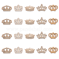 Незавершенные украшения из дерева WOOD-CJ0001-47