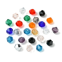 480шт 12 цвета имитируют австрийские хрустальные биконусные стеклянные бусины GLAA-FS0001-66
