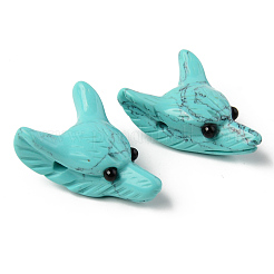 Синтетические бирюзовые подвески&nbsp;G-R478-06A-09