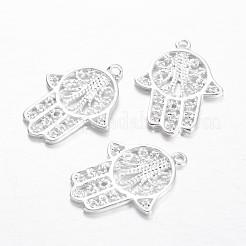 Пальмовые латунные подвески&nbsp;KK-F371-58S