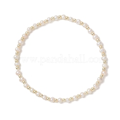 Женские браслеты из бисера из натурального культивированного пресноводного жемчуга&nbsp;BJEW-JB13353