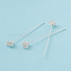 Латунные штифты в виде цветов&nbsp;LS-KK-G413-04S