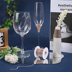 Цепочки из стразов&nbsp;CHC-WH0018-01RG