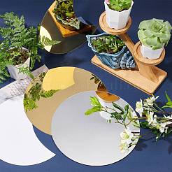 Акриловое зеркало фазы луны декор стены&nbsp;DIY-WH0167-60B