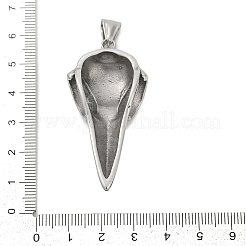 Большие подвески из хирургической нержавеющей стали 316 STAS-D304-06P