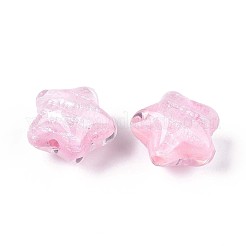 Прозрачные смоляные эмалевые бусины RESI-N043-01B