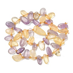 Природные Аметрин бисер нитей&nbsp;G-P604-A01-01