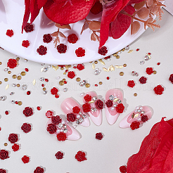 150 шт. кабошоны из смолы и страз&nbsp;DIY-SP0005-87