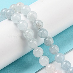 Природные морганит нитей бисера&nbsp;G-P503-6MM-01