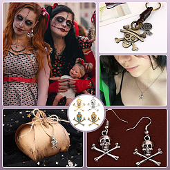 120 шт. 4 цвета подвески из сплава в тибетском стиле&nbsp;FIND-PH0022-99