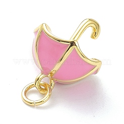 Настоящие 18k позолоченные латунные подвески KK-L188-24G-03