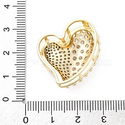 Латунные микропаве прозрачные многонитевые звенья из циркония KK-S510-19G