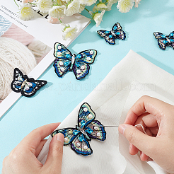 6 шт. 3 патча из полиэфирной ткани ручной работы&nbsp;DIY-GA0005-50