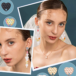 30 шт. 5-цветное ионное покрытие (IP) 304 нержавеющая сталь серьги-гвоздики фурнитура&nbsp;STAS-UN0029-83