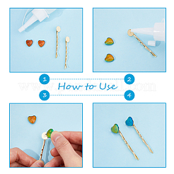Кабошонов ручной работы бусины&nbsp;LAMP-FH0001-14A