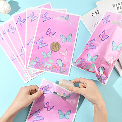 Одноразовые подарочные пакеты из бумаги с принтом бабочек&nbsp;ABAG-WH20006-22C