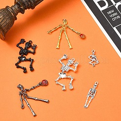 12шт 6 стиля подвески из сплава на Хэллоуин наборы&nbsp;FIND-YW0006-25