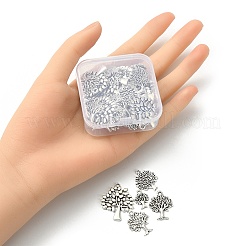 Подвески из сплава в тибетском стиле&nbsp;TIBEP-YW0001-48