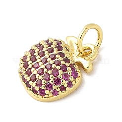 Латунные микро проложить кубического циркония подвески&nbsp;KK-S511-03F-G