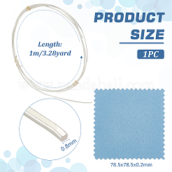 1 шт. плоская проволока из 925 серебряных прутьев STER-BC0002-25B