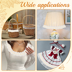 Кружевная лента из полиэстера&nbsp;OCOR-CY0001-74B