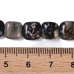 Природные родонит бисер нитей G-M435-A06-01