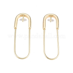 Латунные крючки для сережек&nbsp;KK-T062-236G