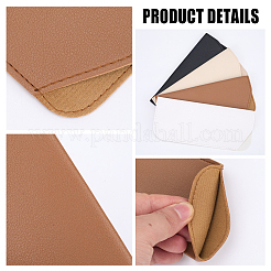 4 шт. 4-х цветный футляр для очков из искусственной кожи&nbsp;AJEW-CN0005-19B