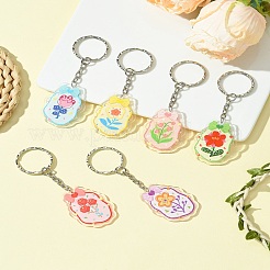 Акриловый брелок KEYC-FS00007